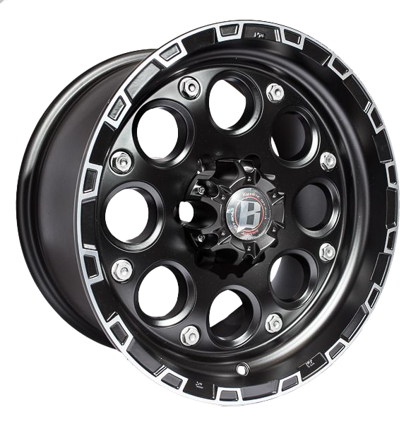 17" Enigma 17X9 6/139 ET0 CH110 Ballistic STBLK (Set of 4 rims) for sale online at Evolution Wheel and Tyre.